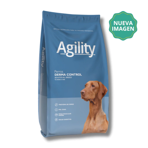 AGILITY PERRO ADULTO DERMA CONTROL 15 KG - comprar online