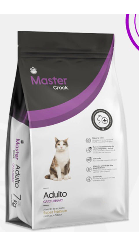 MASTER CROCK GATO URINARY 7 KG - comprar online