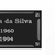 Placa Memorial Preta em Inox com Foto - Modelo Contraste Nobre na internet
