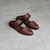 Mule Ninho Couro Marrom Chocolate - comprar online