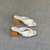 Tamanco Capital Couro Baunilha Off White - comprar online