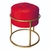 Puff redondo estofado decorativo - loja online