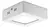 Plafon Led Cuadrado 6w de Aplicar en internet