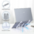 Soporte notebook plegable plástico reforzado - AGUIRRETECH MAYORISTA