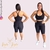 Conjunto Plus Size Com Top + Short Poliamiada Canelado com Brilho Alta Compressão - LadyLudy Fintess e Praia |  Moda Esportiva e Beachwear com Estilo e Conforto