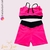 Conjunto Com Top +Short Poliamida Alta Compressão - Zero Transparência - na internet