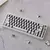Teclado Mecânico FSWHBY design Esboço Preto e Branco - Shop 4 Express