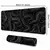 Non-Slip Rubber Gaming Mouse Pad, grande teclado, laptop, mesa, tapete