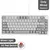 Ajazz ak820l teclado mecânico