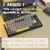 Ajazz ak820l teclado mecânico - comprar online