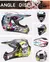 Capacete de rosto inteiro para motocicleta off-road - comprar online
