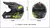 Capacete de rosto inteiro para motocicleta off-road - loja online