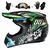 Capacete de rosto inteiro para motocicleta off-road na internet