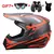 Capacete de rosto inteiro para motocicleta off-road