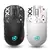 Mouse para jogos Bluetooth com 3 modos recarregável 2.4G USB sem fio RGB Backli - Shop 4 Express