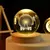 Led bola de cristal candeeiro mesa usb luz da noite 3d lua planeta galáxia - Shop 4 Express
