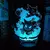 Luminária Pokemon Gengar Haunter Gastly 3d