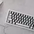 Teclado Mecânico FSWHBY design Esboço Preto e Branco na internet