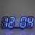 Relogio 3D Led para Decoração - comprar online