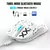 Imagem do Mouse para jogos Bluetooth com 3 modos recarregável 2.4G USB sem fio RGB Backli