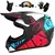 Capacete de rosto inteiro para motocicleta off-road - loja online