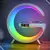 Luminária RGB (Carregador e relógio) na internet