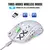 Mouse para jogos Bluetooth com 3 modos recarregável 2.4G USB sem fio RGB Backli - comprar online