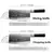 Kit de Facas Aço Damasco,Tesoura, Afiação Rod Set,