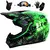 Capacete de rosto inteiro para motocicleta off-road na internet