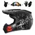 Capacete de rosto inteiro para motocicleta off-road - Shop 4 Express