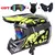 Capacete de rosto inteiro para motocicleta off-road - Shop 4 Express