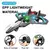 Jato Drone Rc 4 Helices, led, 2.4g duble controle - Shop 4 Express