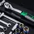 Imagem do Conjunto COMPLETO de chave de catraca pro 24/72 dentes, com soquetes, chave de fenda, con