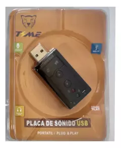 Placa de sonido Adaptador Audio 7.1 Usb Jack 3.5 Auxiliar Auricular Microfono en internet