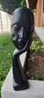Estátua Abstrata "Rosto Pensadora" – Sofisticação e Reflexão para Sua Decoração - comprar online