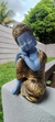 Buda Sidarta Azul e Ouro Envelhecido – Tradição e Espiritualidade na Decoração na internet