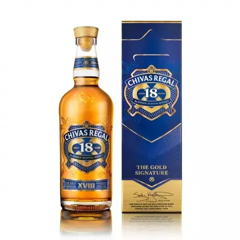 Whisky Chivas Regal 18 anos 750 ml