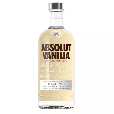 Vodka Absolut Vanilia 1000 ml.
