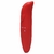 Vibrador Ponto G Golfinho Aveludado - Vermelho