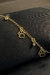 Tornozeleira Patinhas de Cachorro Banhado em Ouro 18k - comprar online