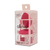 Kit 03 Esponjas de Maquiagem com Suporte - Alleva Cor:Pink na internet