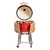 Imagen de BBQ-GRILL KADÚ K21 RED CON FUNDA