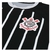 Camisa Corinthians II 23/24 - Torcedor Nike Masculina - Preta com detalhes listras brancas na internet