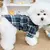Camisa de Inverno Clássica Xadrez para Pet - comprar online