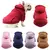 Imagem do Moletons quentes com bolsos e capuz para cães