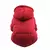 Moletons quentes com bolsos e capuz para cães