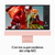 Apple iMac 24" 256GB 4.5K Chip M3 Rosa CPU de 8 núcleos GPU de 10 núcleos - comprar en línea