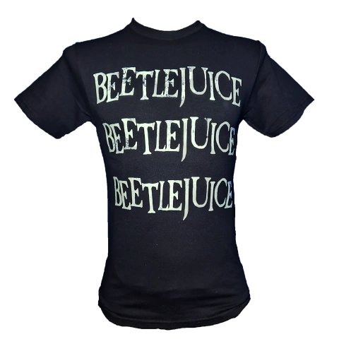 Playera Beetlejuice - Brilla En La Oscuridad
