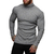 Blusa Masculina Gola Alta Malha Canelada - comprar online