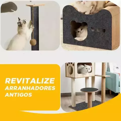 Carpete Adesivo Protetor para Unhas de Gatos – Proteção Inteligente + Diversão Garantida! - comprar online